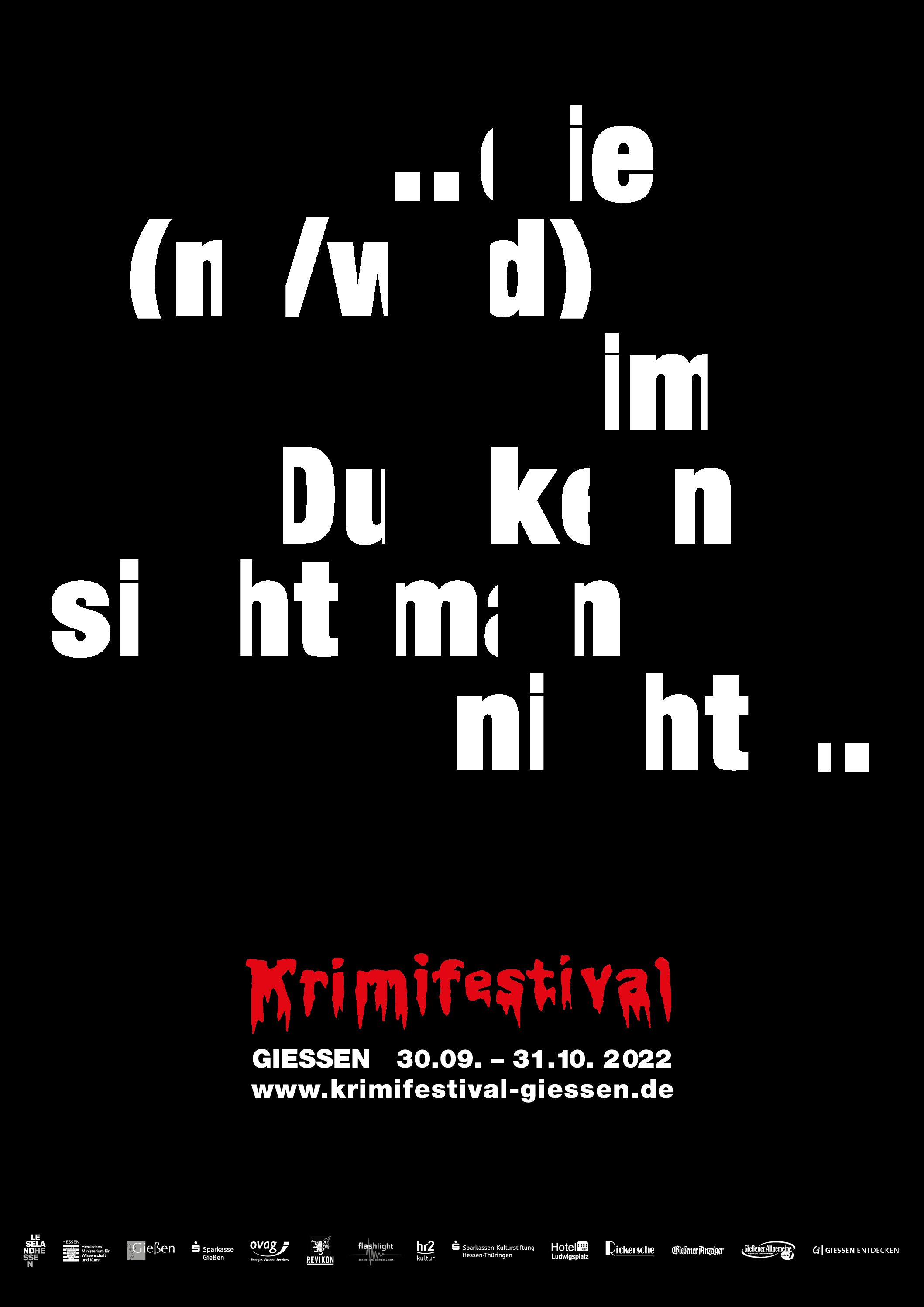 Krimifestival 2022 - "Im Schatten der Wende"