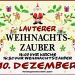 Weihnachtszauber in Lauter