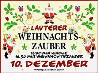 Weihnachtszauber in Lauter
