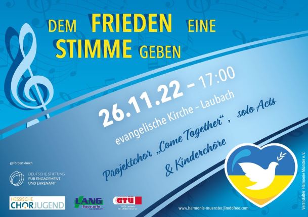 Dem Frieden eine Stimme geben