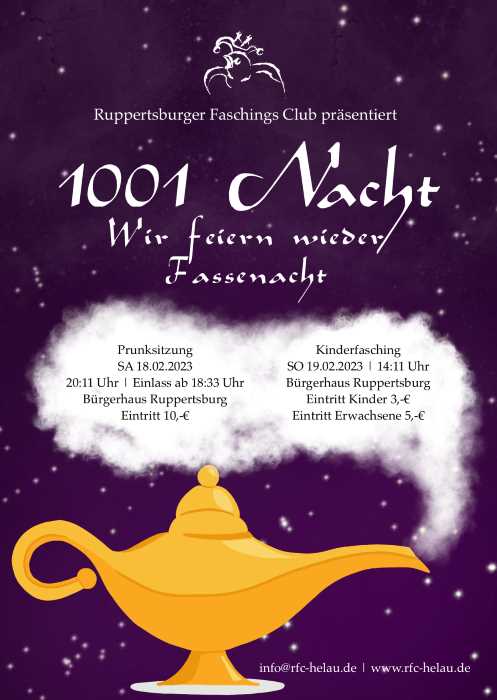 Prunksitzung Ruppertsburg
