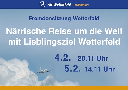 Sonntagssitzung mit Kreppelkaffee in Wetterfeld