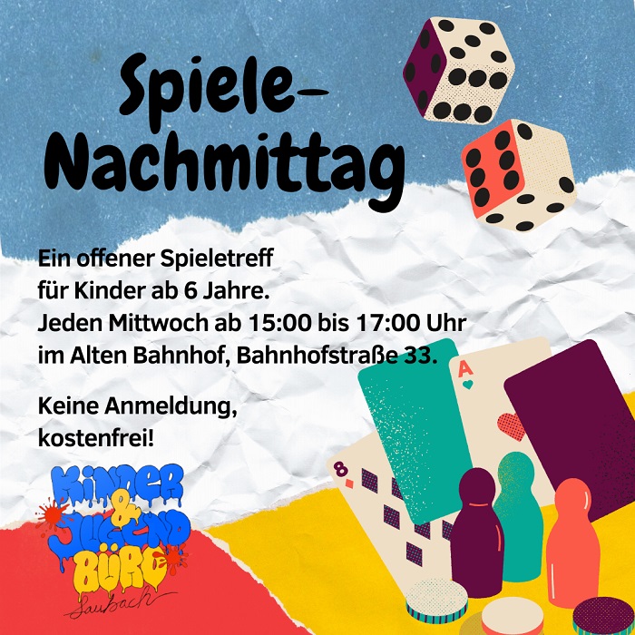 Spielenachmittag, Kinder- und Jugendbüro