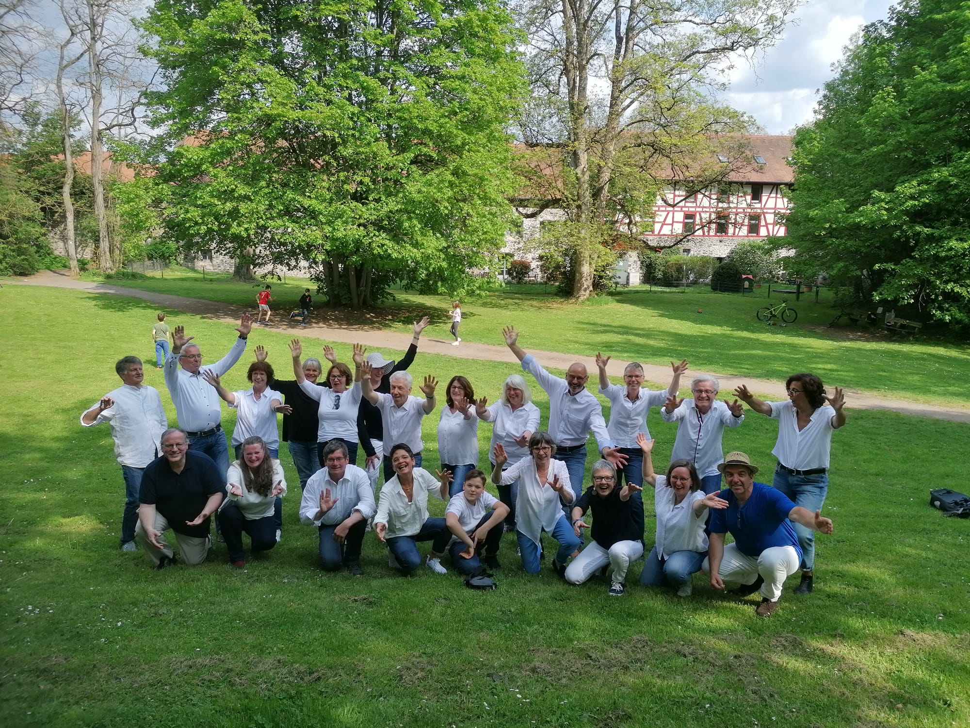 Schlossparkkonzert mit dem Blues Chor Laubach