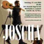 Konzert mit Singer/ Songwriter Joscha