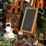 Flohmarkt im Hof der Kaiserstraße 21 in Laubach
