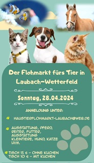 Der Flohmarkt fürs Tier