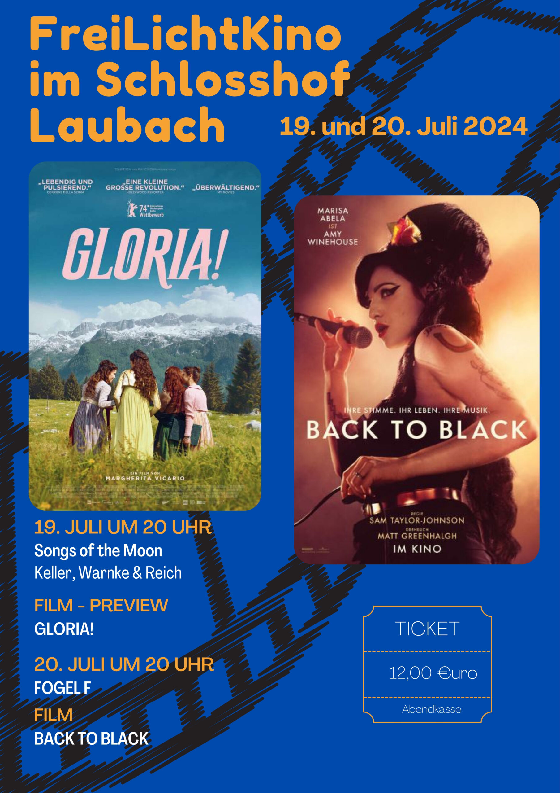 Frei Licht Kino Open Air im Schloss Laubach