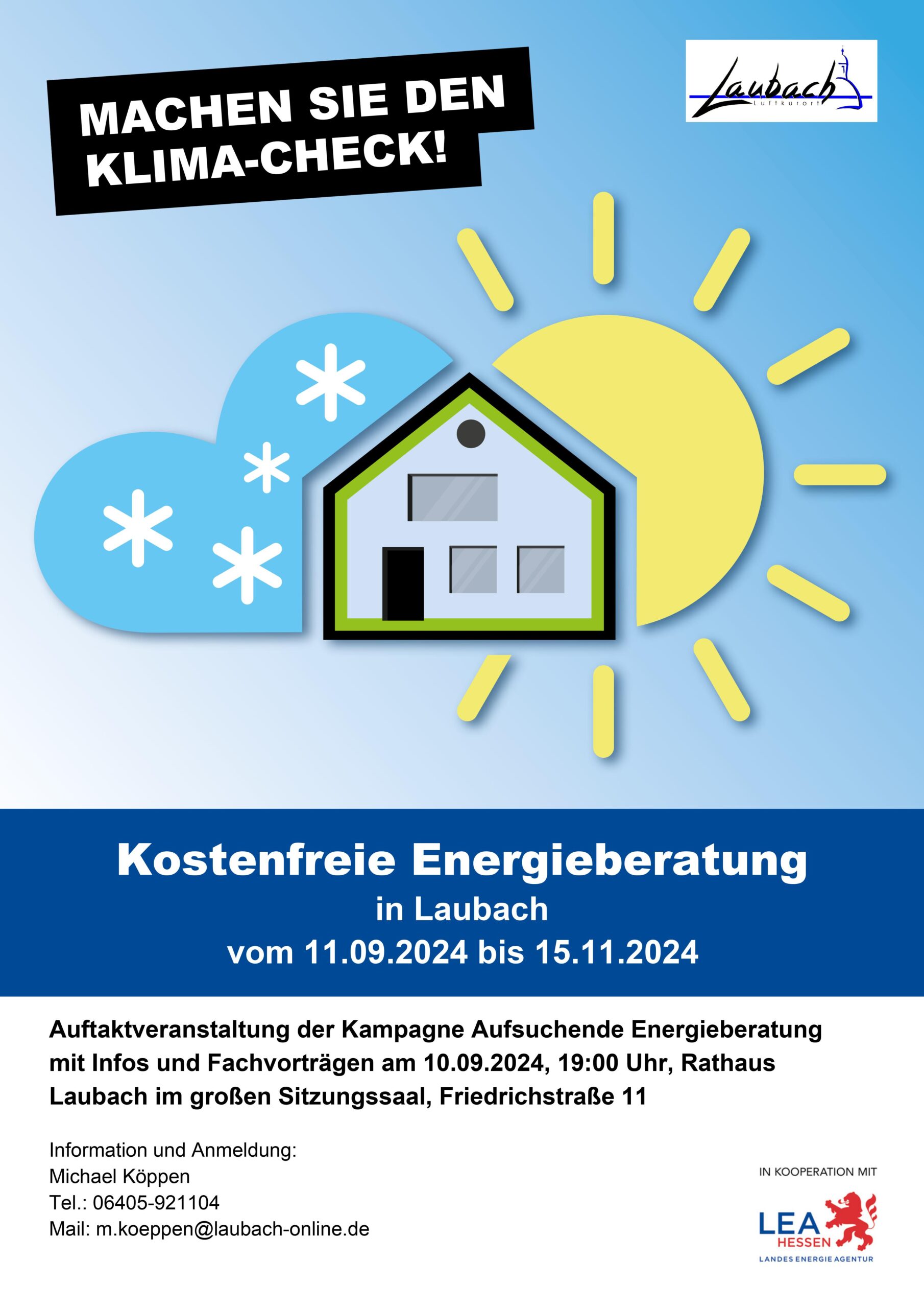 Auftaktveranstaltung der Kampagne Aufsuchende Energieberatung