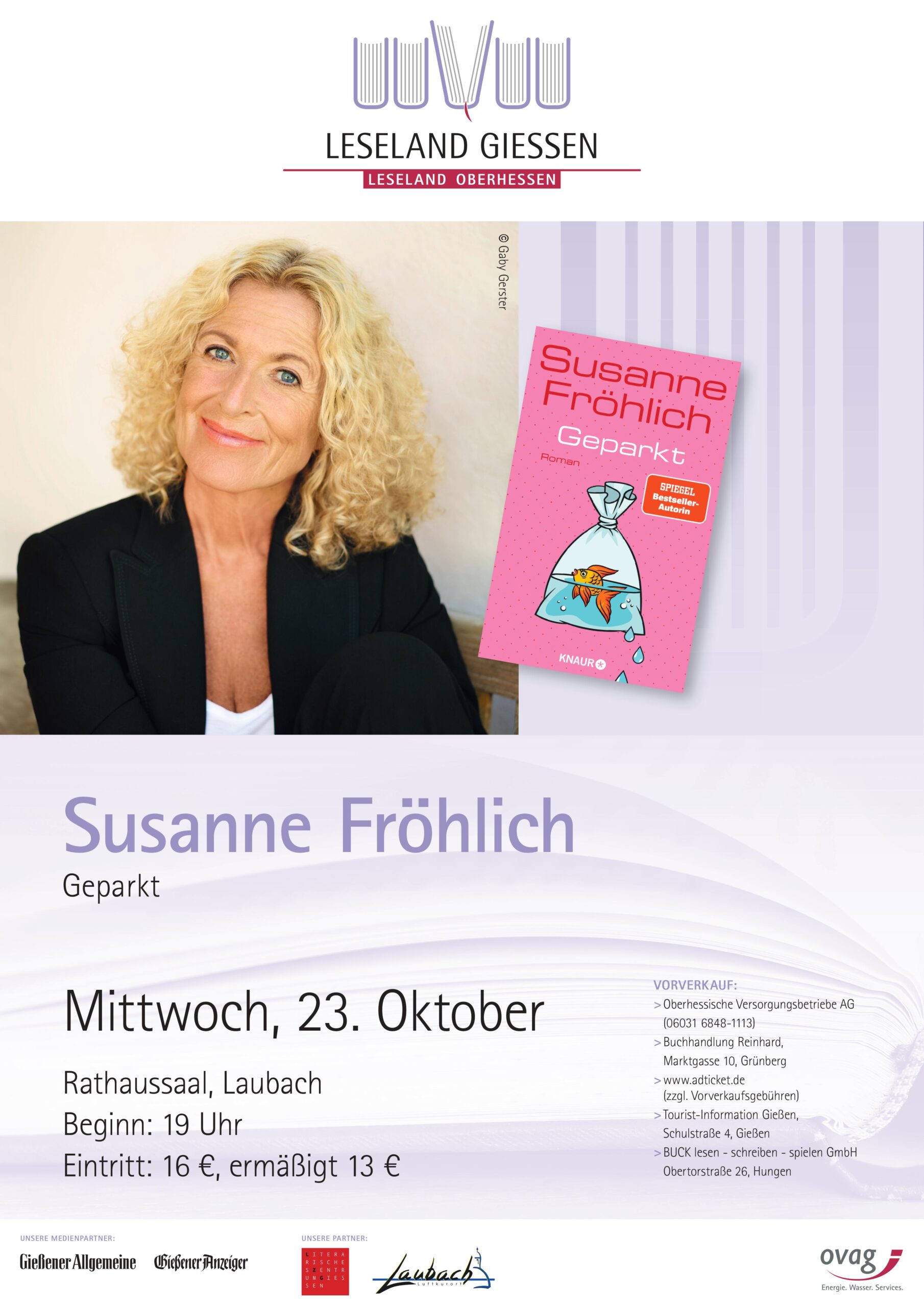 Leseland Gießen: Susanne Fröhlich: Geparkt