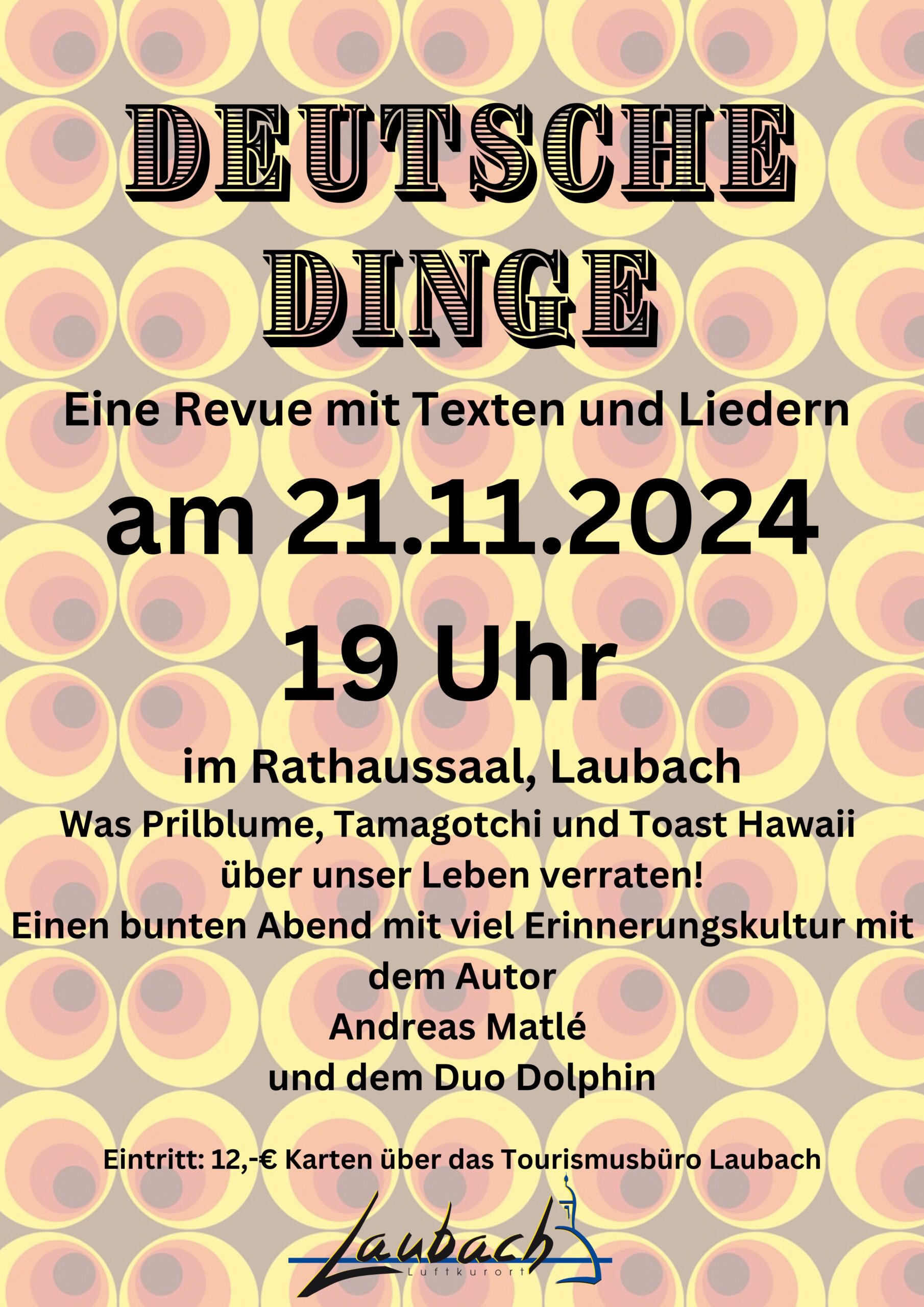 „Deutsche Dinge“: Eine Revue mit Texten und Liedern
