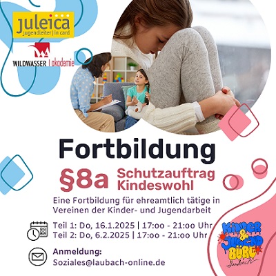 Fortbildung: §8a Schutzauftrag Kindeswohl - Teil 1
