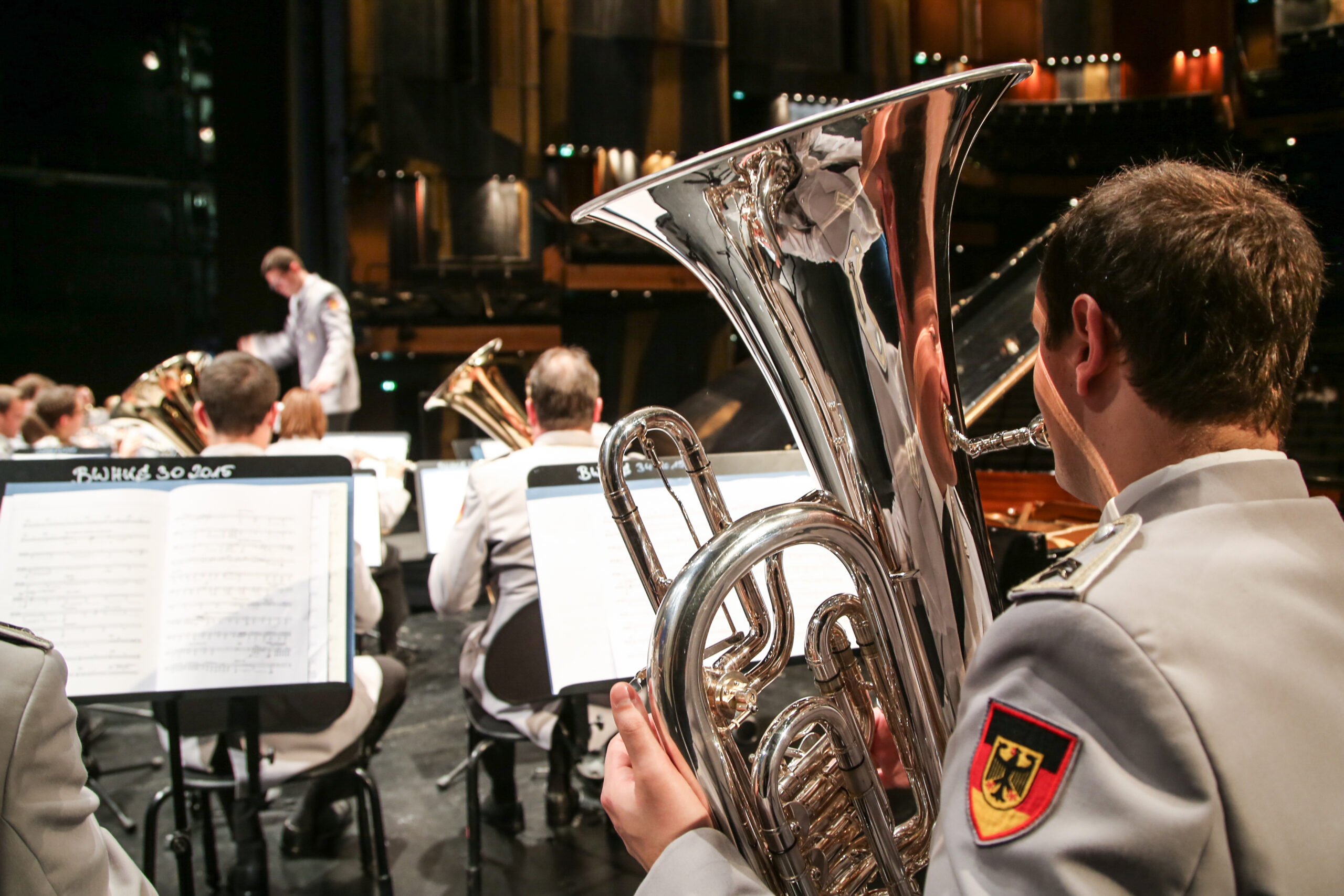 Benefizkonzert mit dem Heeresmusikkorps Kassel zum Erhalt der Laubacher Schwimmbäder