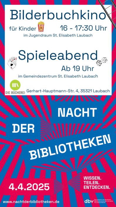 Bilderbuchkino - Nacht der Bibliotheken