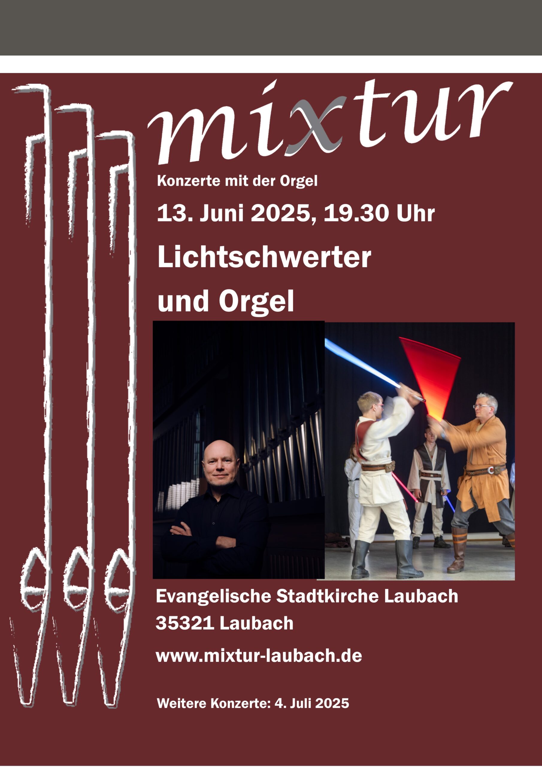 mixtur - Lichtschwerter und Orgel